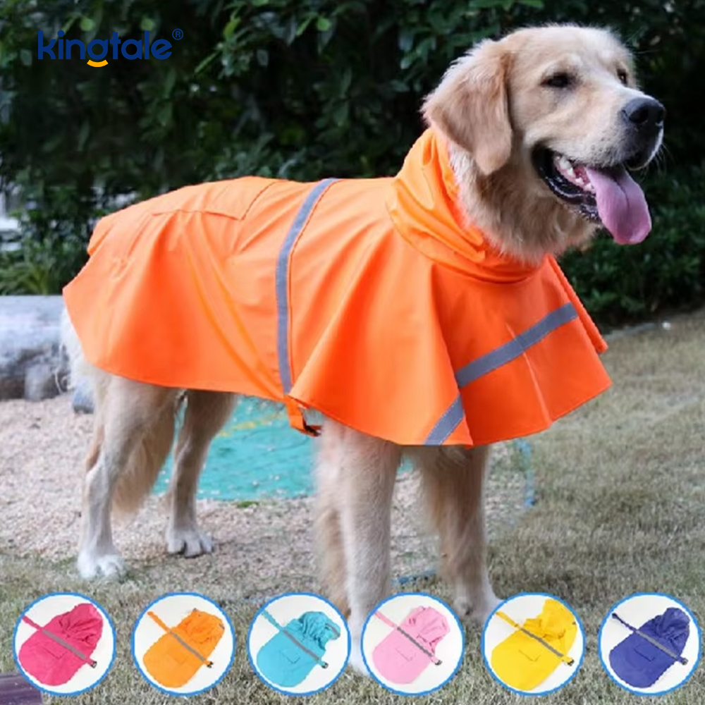 Impermeabile per cani multicolori