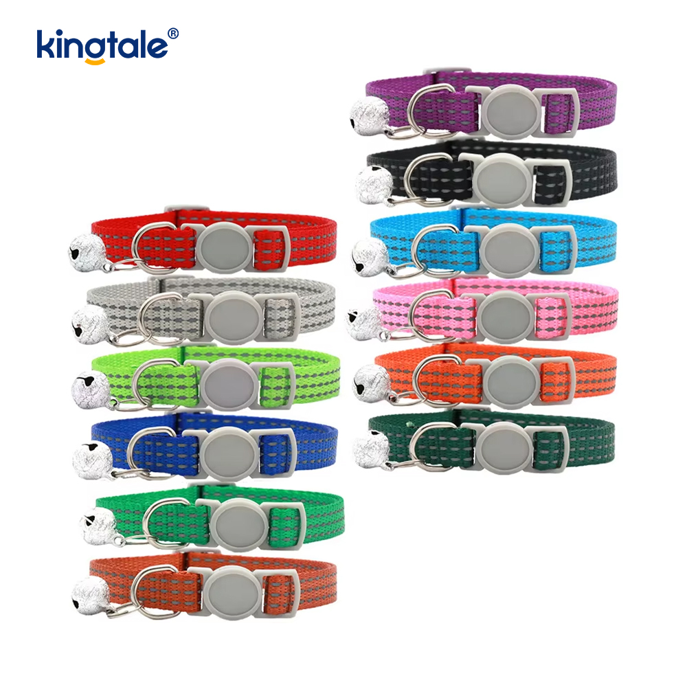 Collare per gatti riflettente con campanello