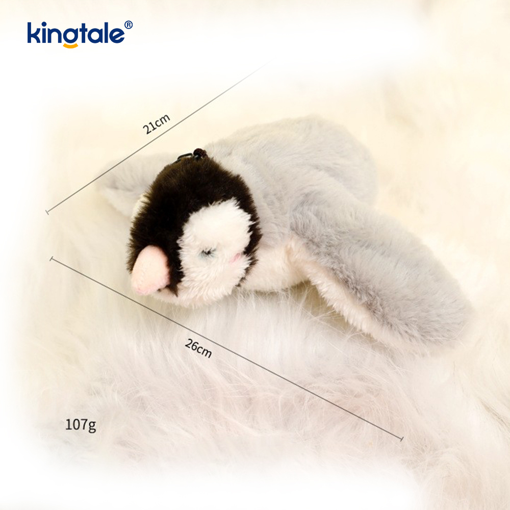 Giocattolo di peluche per animali domestici simulato passero per tutte le razze Cat Kicker Catnip Toys Sparrow