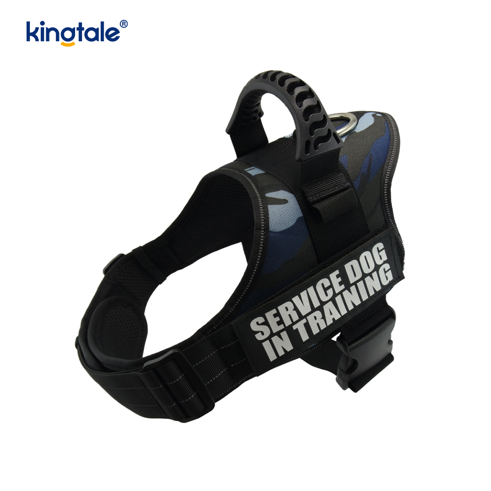 Pettorina per cani di design riflettente senza trazione Guinzaglio per cani in corda di nylon solido