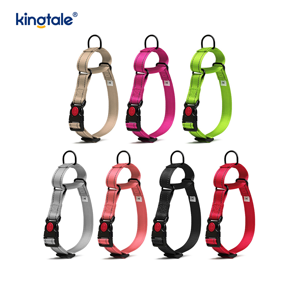 Collare per cani Martingale in nylon regolabile, senza tiraggio, per cani di taglia S M A L L