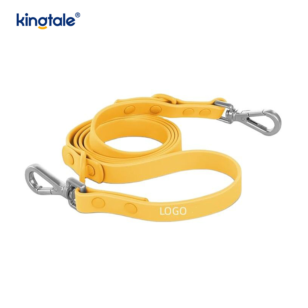 Collare al guinzaglio per cani leggero regolabile in PVC personalizzato senza trazione