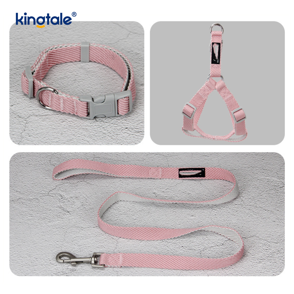 Set guinzaglio collare per pettorina per cani personalizzato con stampa OEM/ODM