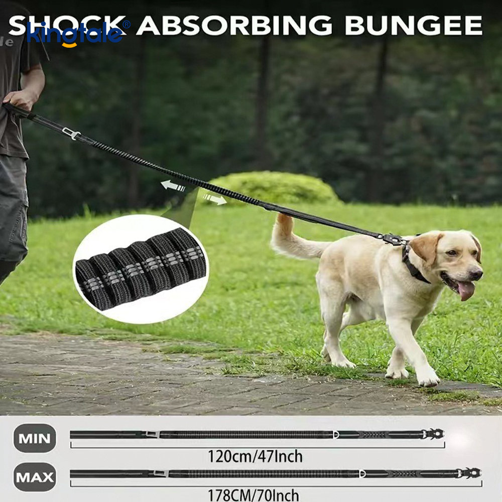 Guinzaglio per cani resistente 4 in 1 con cintura di sicurezza per auto e morbida impugnatura imbottita Guinzaglio per cani resistente 4 in 1 con cintura di sicurezza per auto e morbida impugnatura imbottita