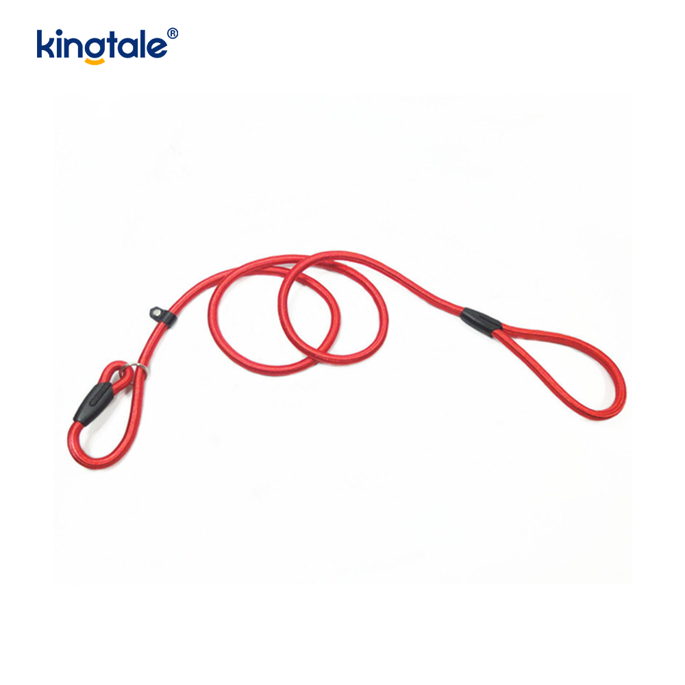 Guinzaglio per cani con guinzaglio antiscivolo Guinzaglio in corda di nylon resistente Guinzaglio da addestramento per cani per animali domestici