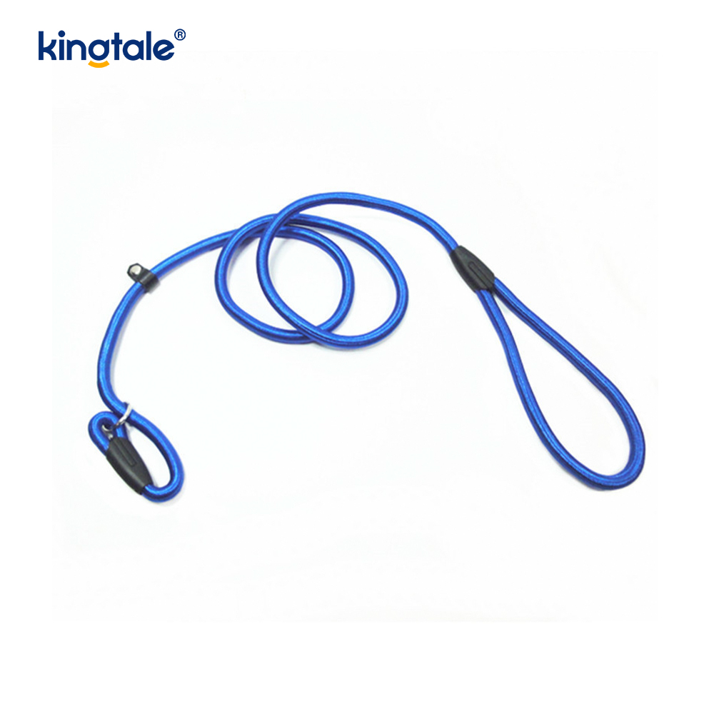 Guinzaglio per cani con guinzaglio antiscivolo Guinzaglio in corda di nylon resistente Guinzaglio da addestramento per cani per animali domestici