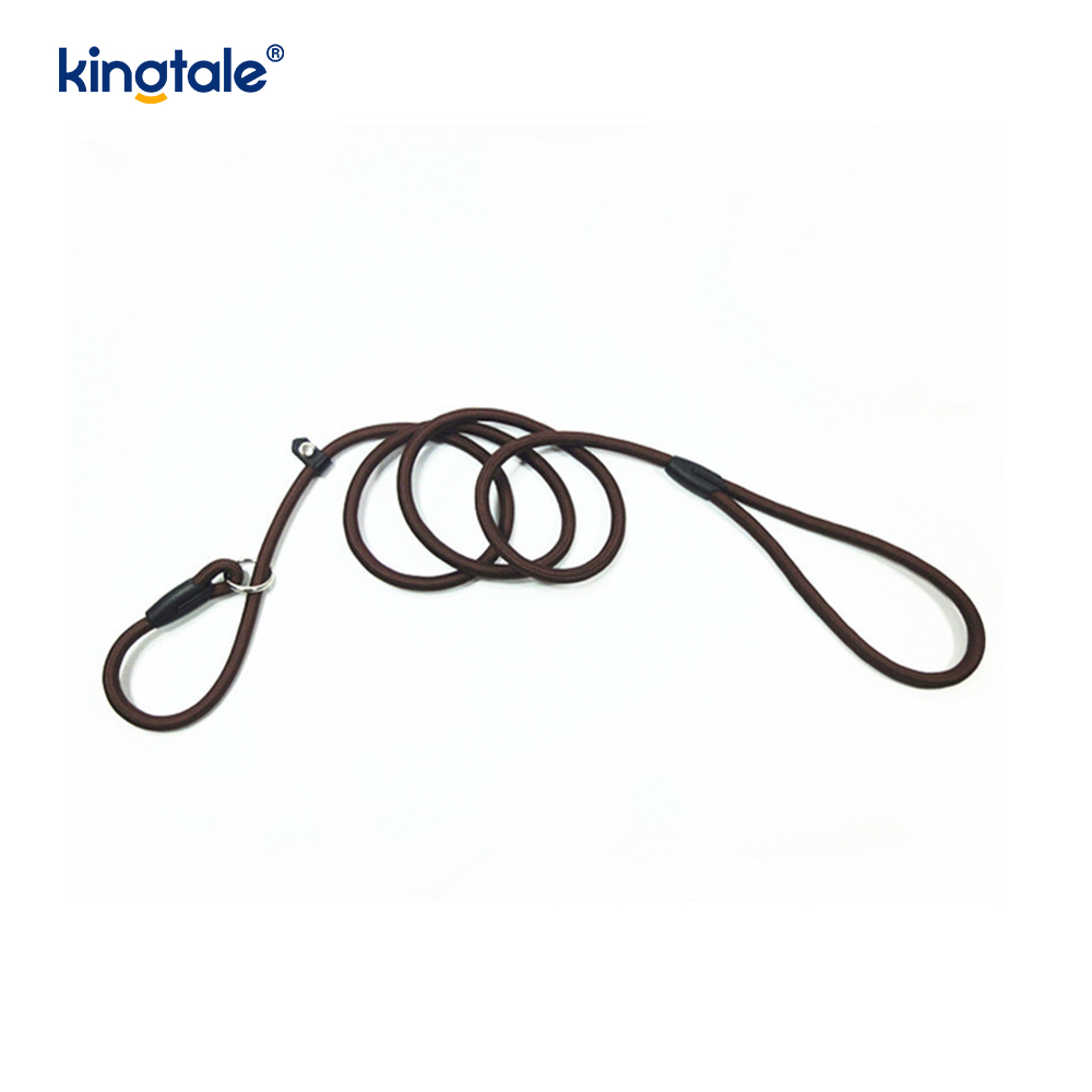 Guinzaglio per cani con guinzaglio antiscivolo Guinzaglio in corda di nylon resistente Guinzaglio da addestramento per cani per animali domestici