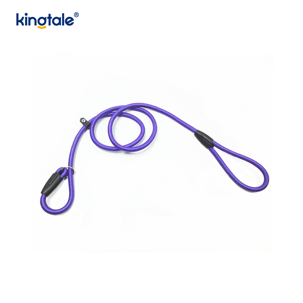 Guinzaglio per cani con guinzaglio antiscivolo Guinzaglio in corda di nylon resistente Guinzaglio da addestramento per cani per animali domestici