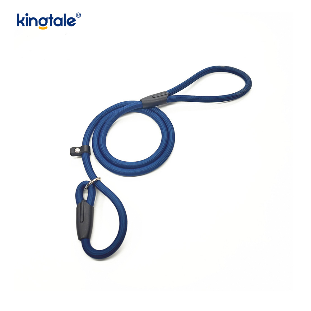 Guinzaglio per cani con guinzaglio antiscivolo Guinzaglio in corda di nylon resistente Guinzaglio da addestramento per cani per animali domestici