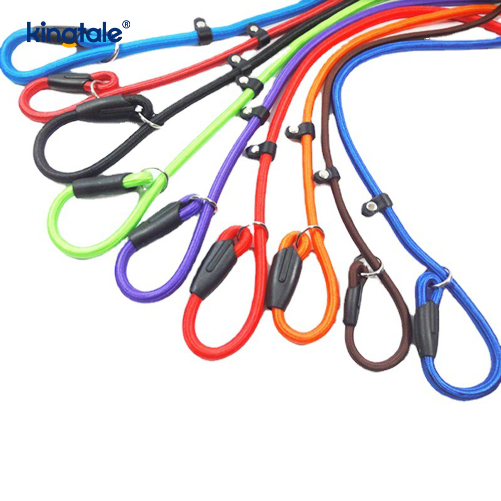 Guinzaglio per cani con guinzaglio antiscivolo Guinzaglio in corda di nylon resistente Guinzaglio da addestramento per cani per animali domestici