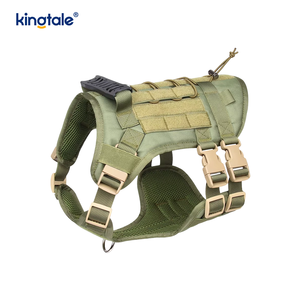 Imbracatura per cani regolabile traspirante e resistente, con gilet grande e personalizzato