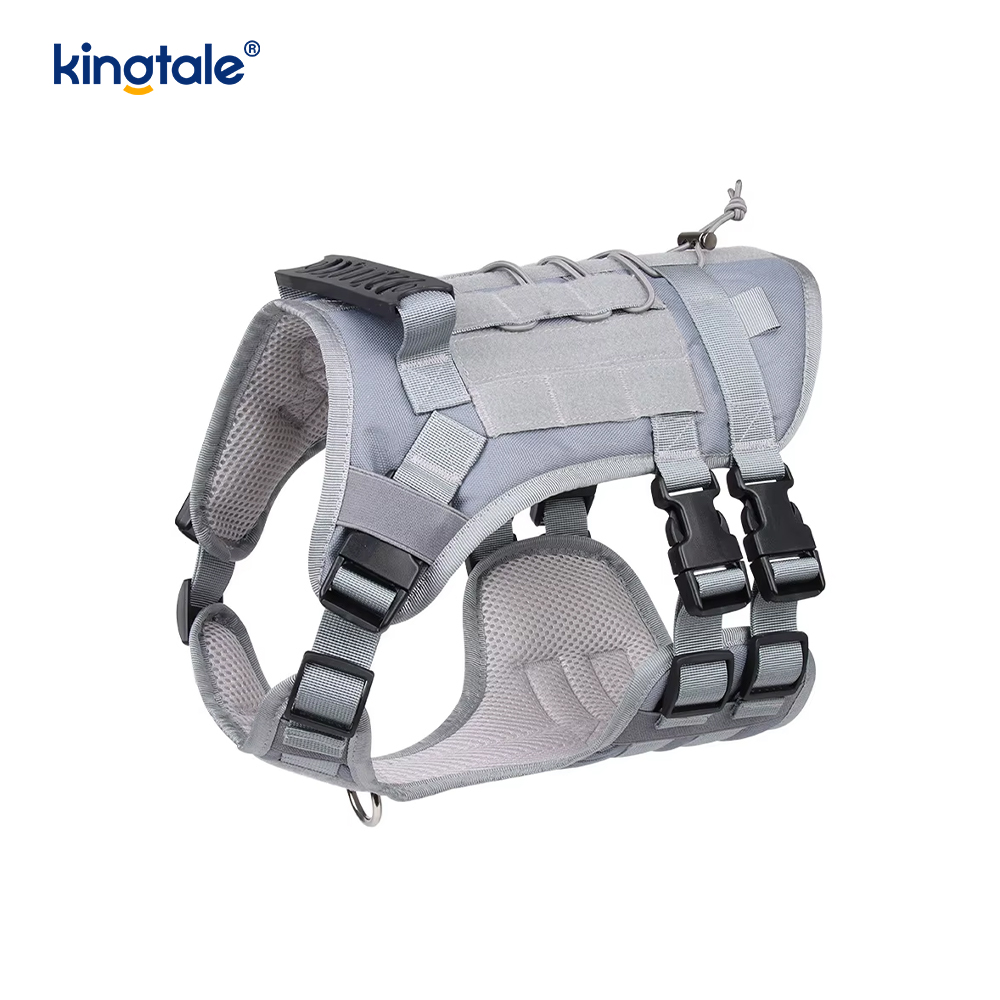 Imbracatura per cani regolabile traspirante e resistente, con gilet grande e personalizzato