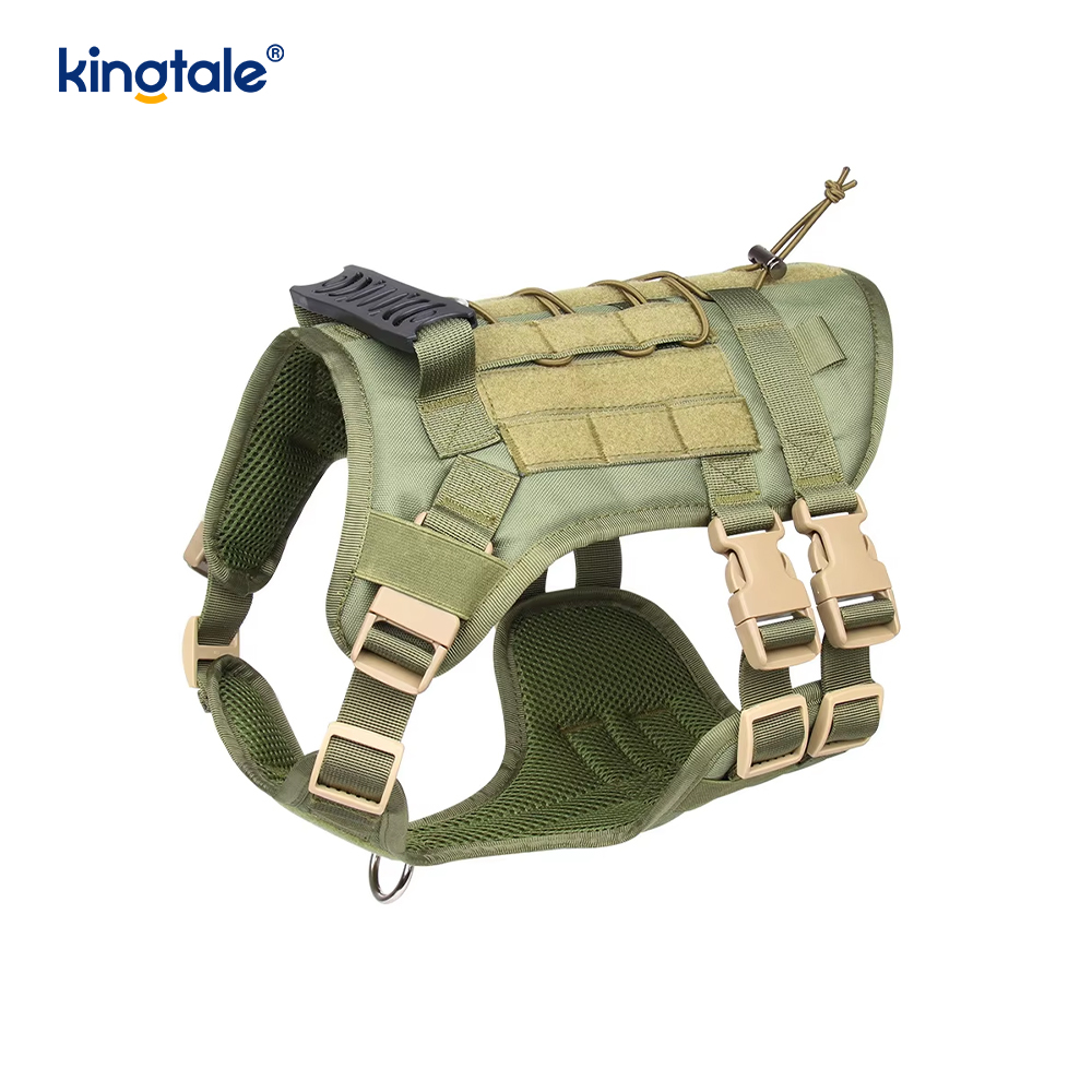 Imbracatura per cani regolabile traspirante e resistente, con gilet grande e personalizzato