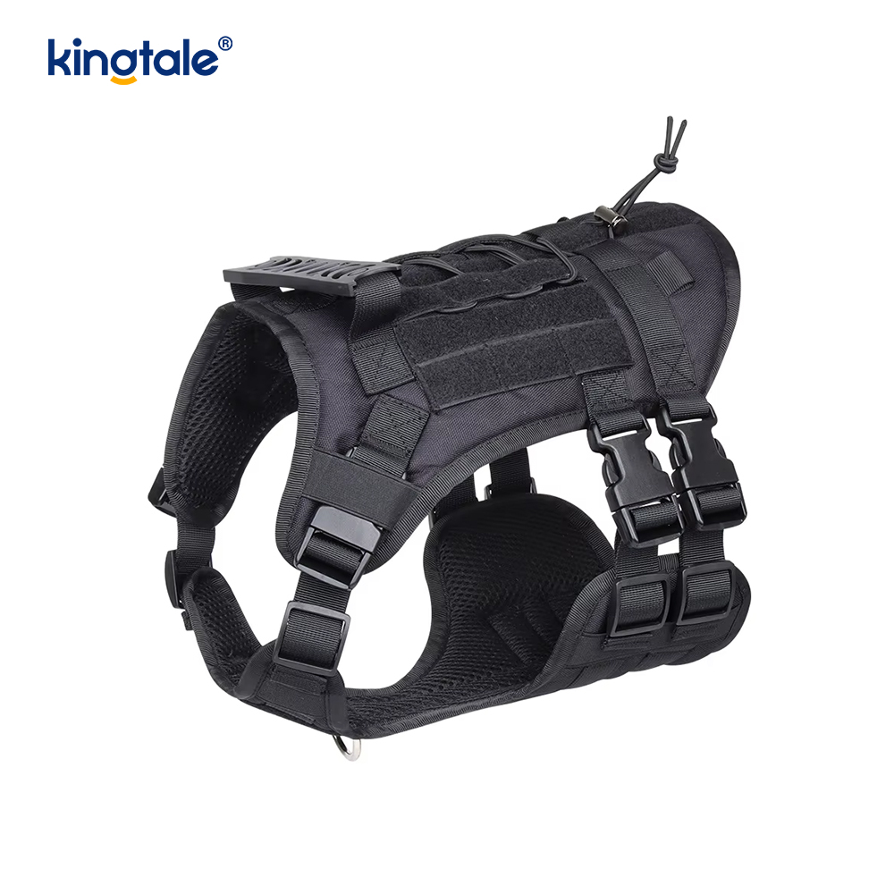 Imbracatura per cani regolabile traspirante e resistente, con gilet grande e personalizzato
