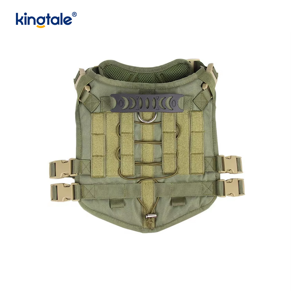 Imbracatura per cani regolabile traspirante e resistente, con gilet grande e personalizzato