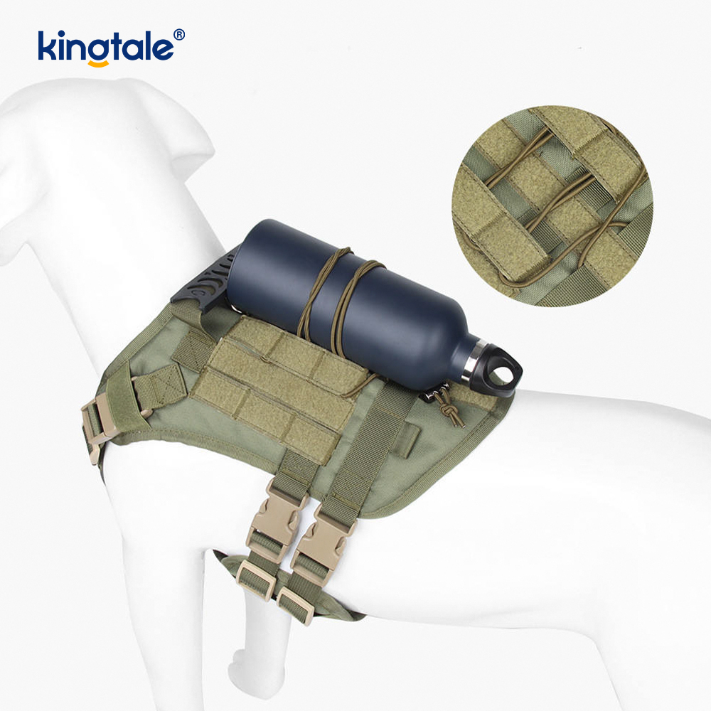 Imbracatura per cani regolabile traspirante e resistente, con gilet grande e personalizzato