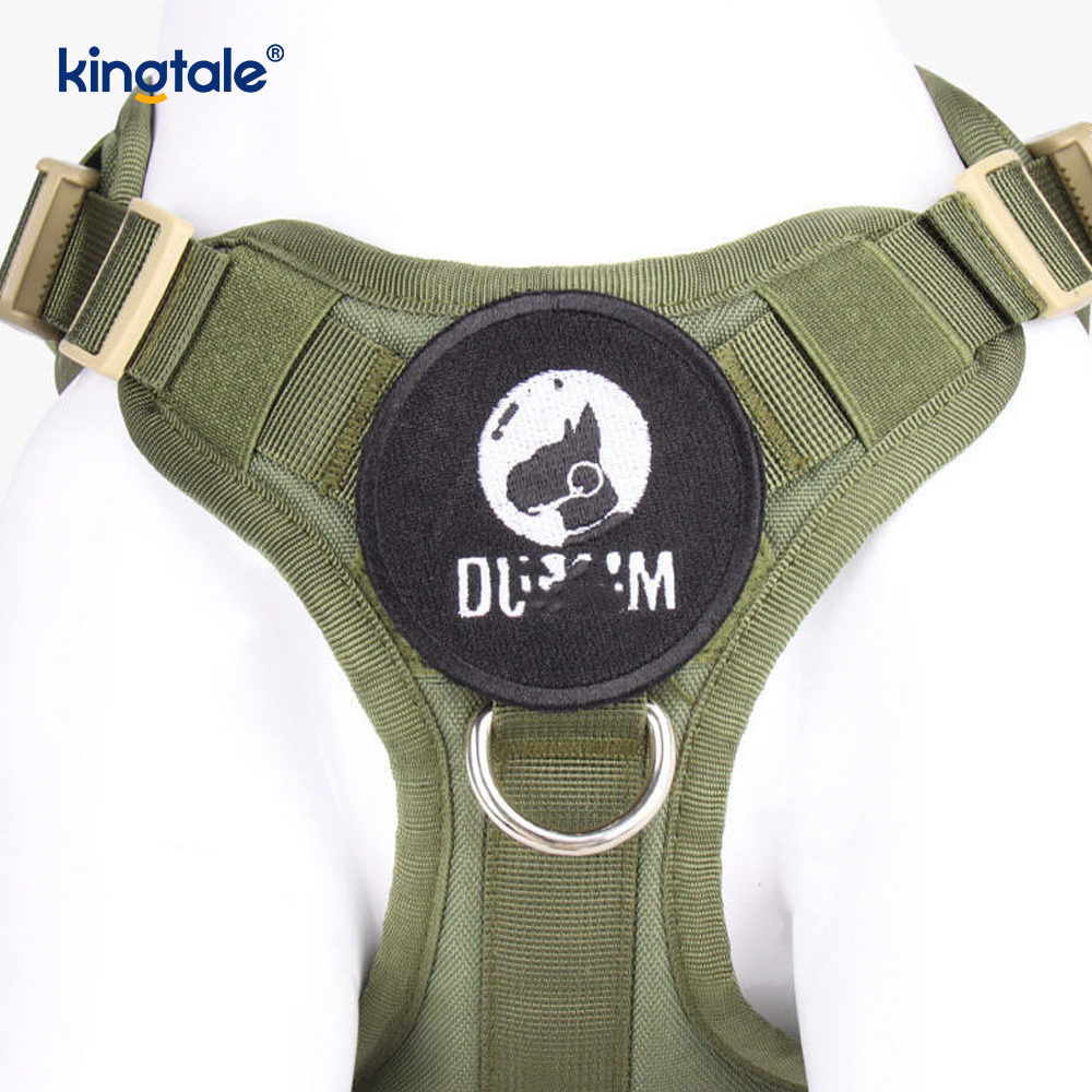 Imbracatura per cani regolabile traspirante e resistente, con gilet grande e personalizzato