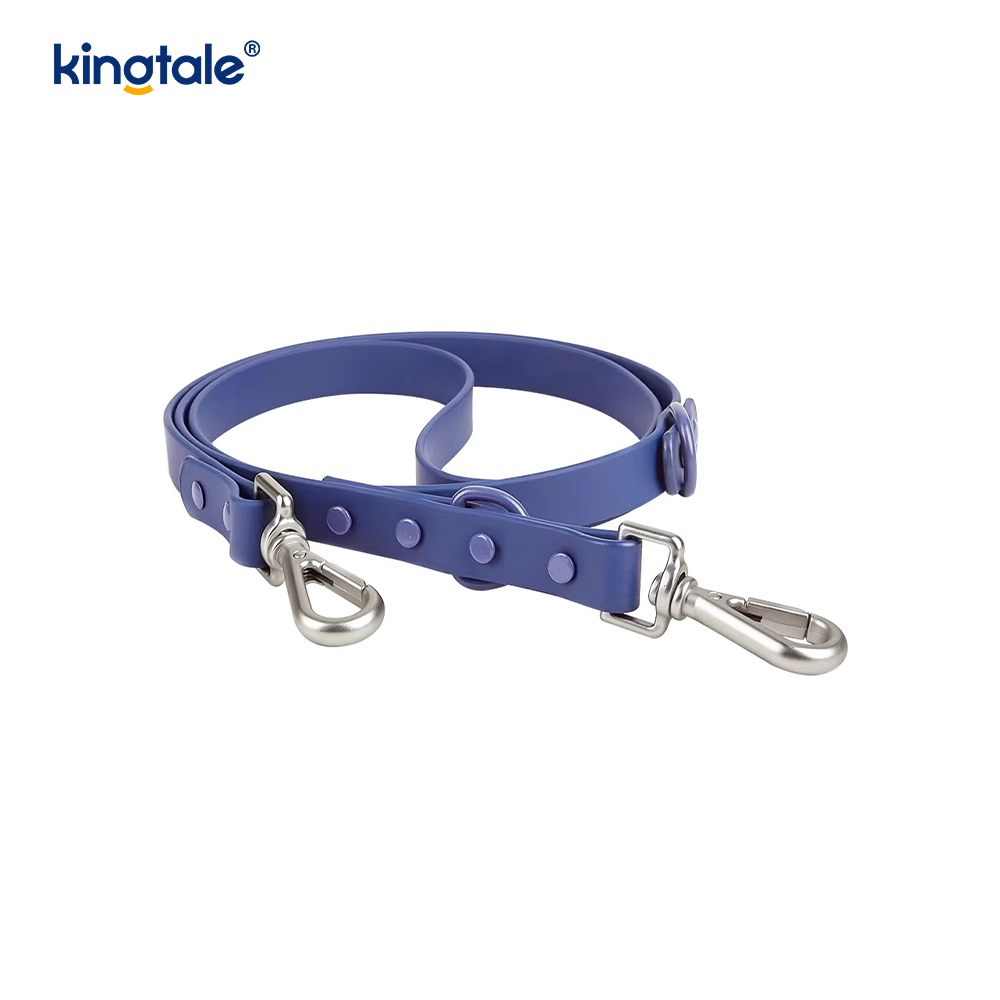 Collare al guinzaglio per cani in PVC impermeabile leggero e alla moda personalizzato