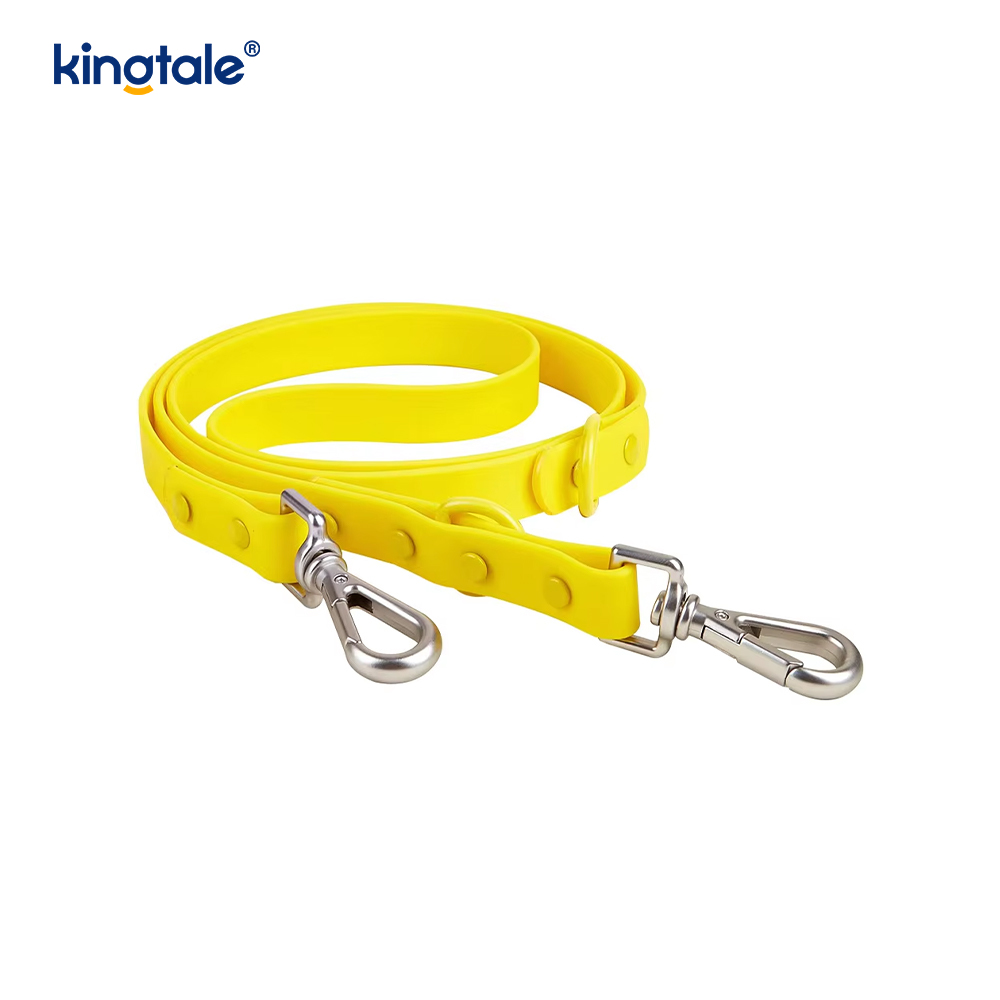 Collare al guinzaglio per cani in PVC impermeabile leggero e alla moda personalizzato