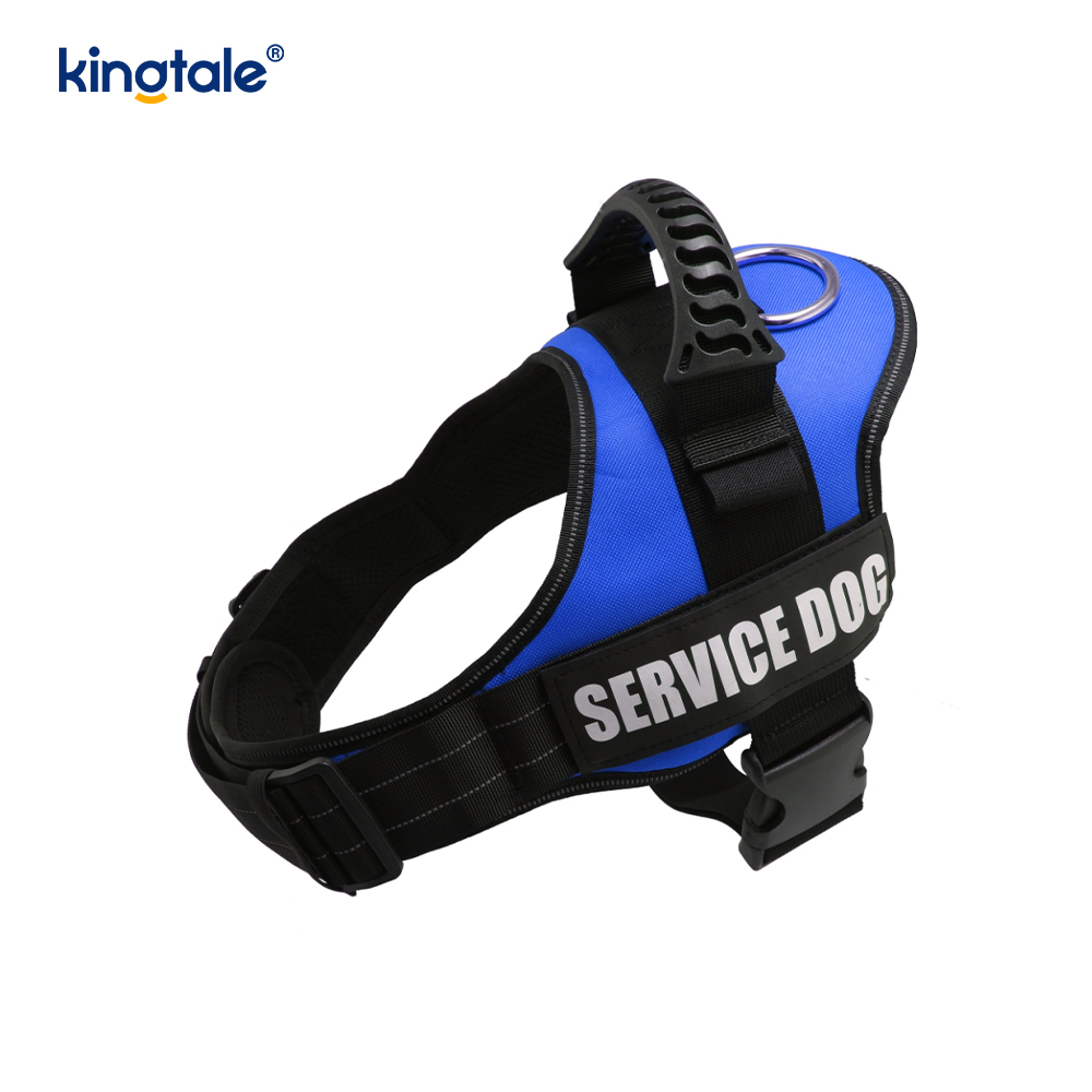 Pettorina per cani di design riflettente senza trazione Guinzaglio per cani in corda di nylon solido