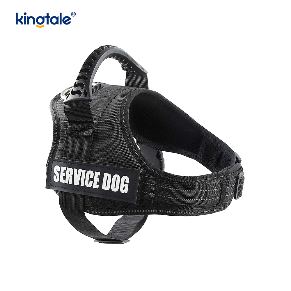 Pettorina per cani di design riflettente senza trazione Guinzaglio per cani in corda di nylon solido