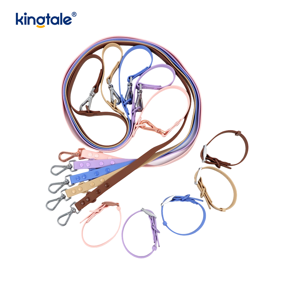 Guinzaglio per collari per cani impermeabile e resistente all'abrasione rivestito in PVC