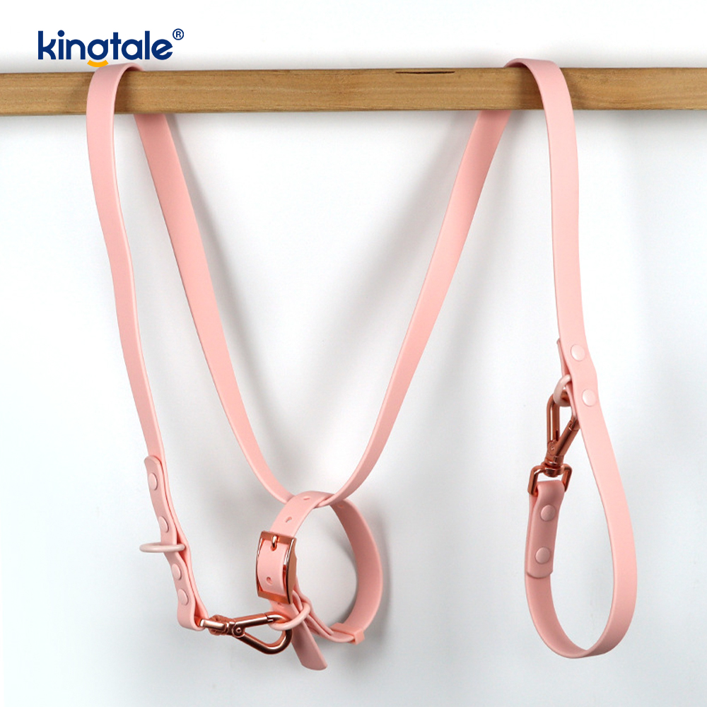 Guinzaglio per collari per cani impermeabile e resistente all'abrasione rivestito in PVC