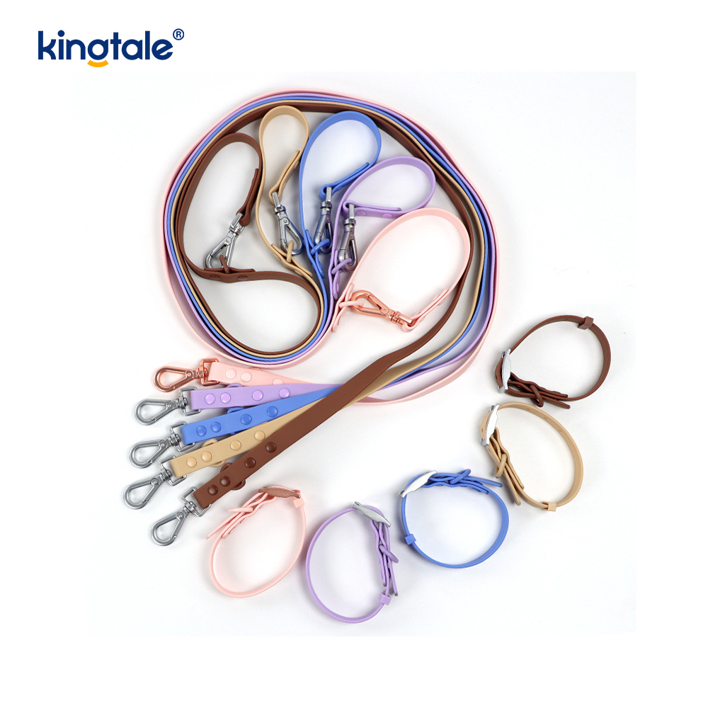Guinzaglio per collari per cani impermeabile e resistente all'abrasione rivestito in PVC