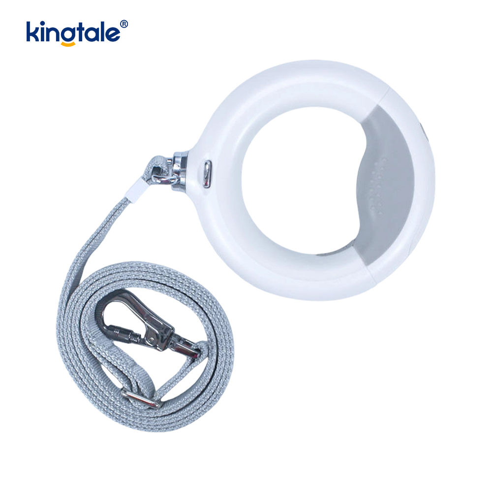 Guinzaglio retrattile con guinzaglio da passeggio per cani a LED. Corda di trazione in nylon