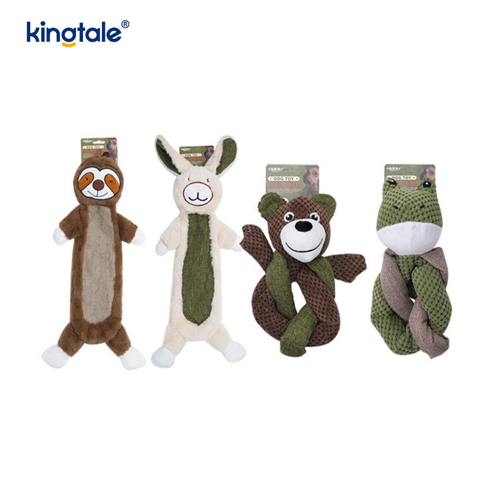 Giocattoli di peluche a forma di polipo, bradipo, coniglio, orso, rana e pulcino