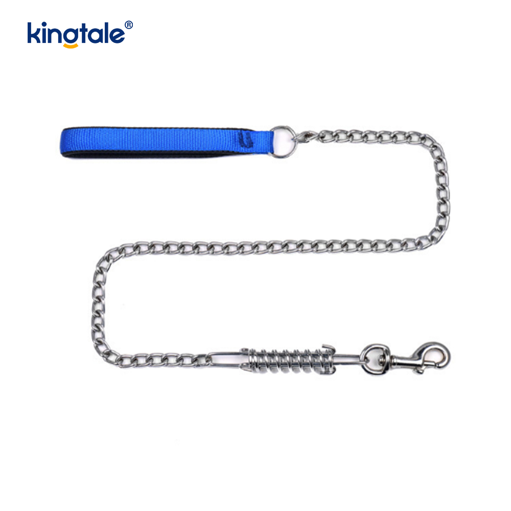 Catena per cani in metallo cromato Accessori per cani Catene Guinzaglio in metallo